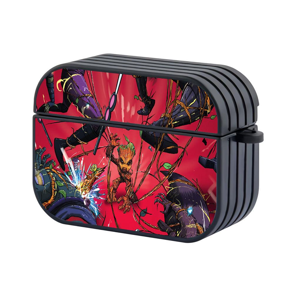 Groot Excellent Root Apple Airpods Pro 2 Case Black