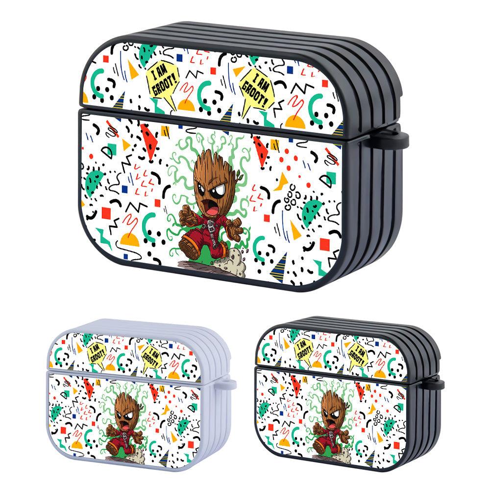 Groot Tiny Red Suit Apple Airpods Pro Case