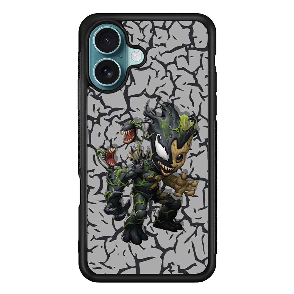 Groot Venom Form iPhone 17 Case