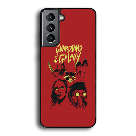 Guardians of The Galaxy Five Silhouette Samsung Galaxy A15 Case - Carneyforia