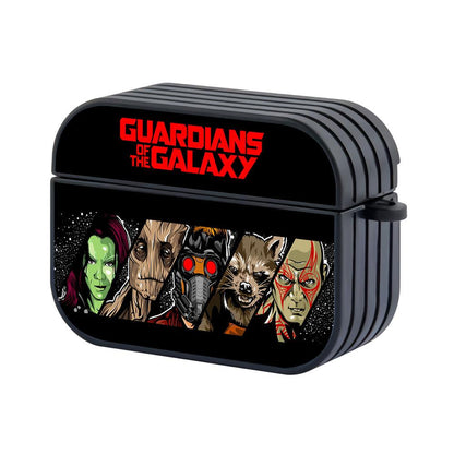 Guardians of The Galaxy Smile of Struggle Apple Airpods Pro 2 Case Black