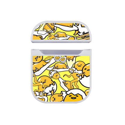 Gudetama Lazy Daily Apple Airpods Case White