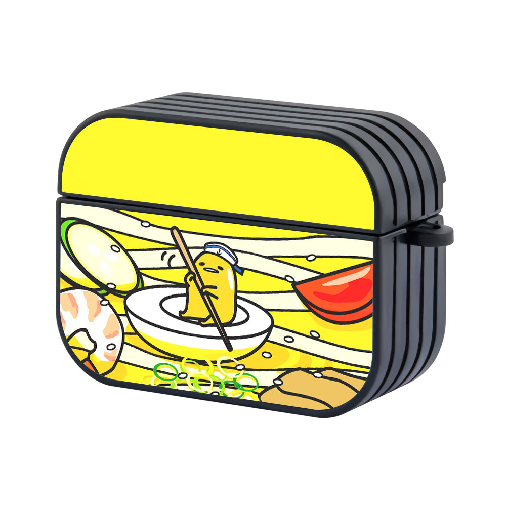 Gudetama Sailing On Ramen Apple AirPods Pro 3 Case