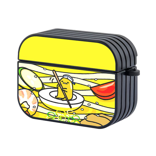 Gudetama Sailing On Ramen Apple AirPods Pro 2 Case