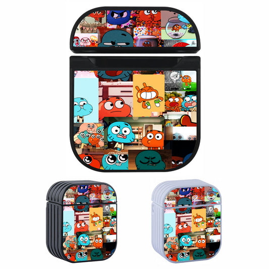 Gumball And Darwin Aesthetic Collage Apple Airpods Case