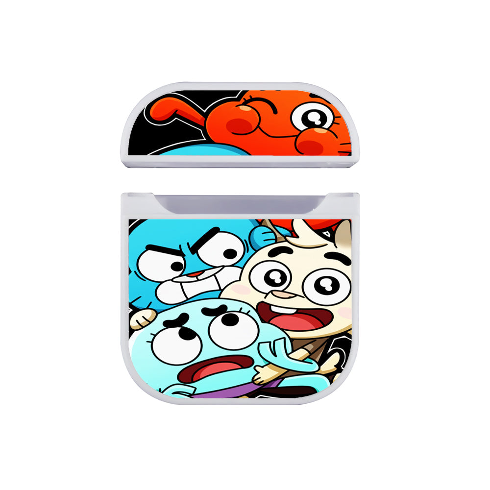 Gumball And Friends Apple Airpods Case White