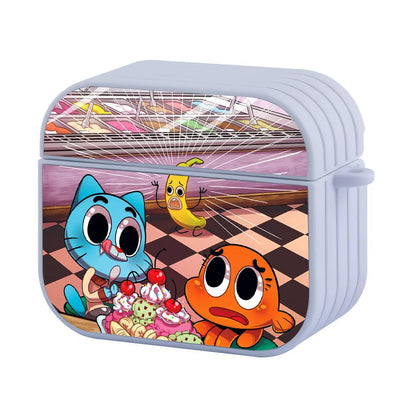Gumball Banana Ice Cream Desert Apple Airpods 3 Case White