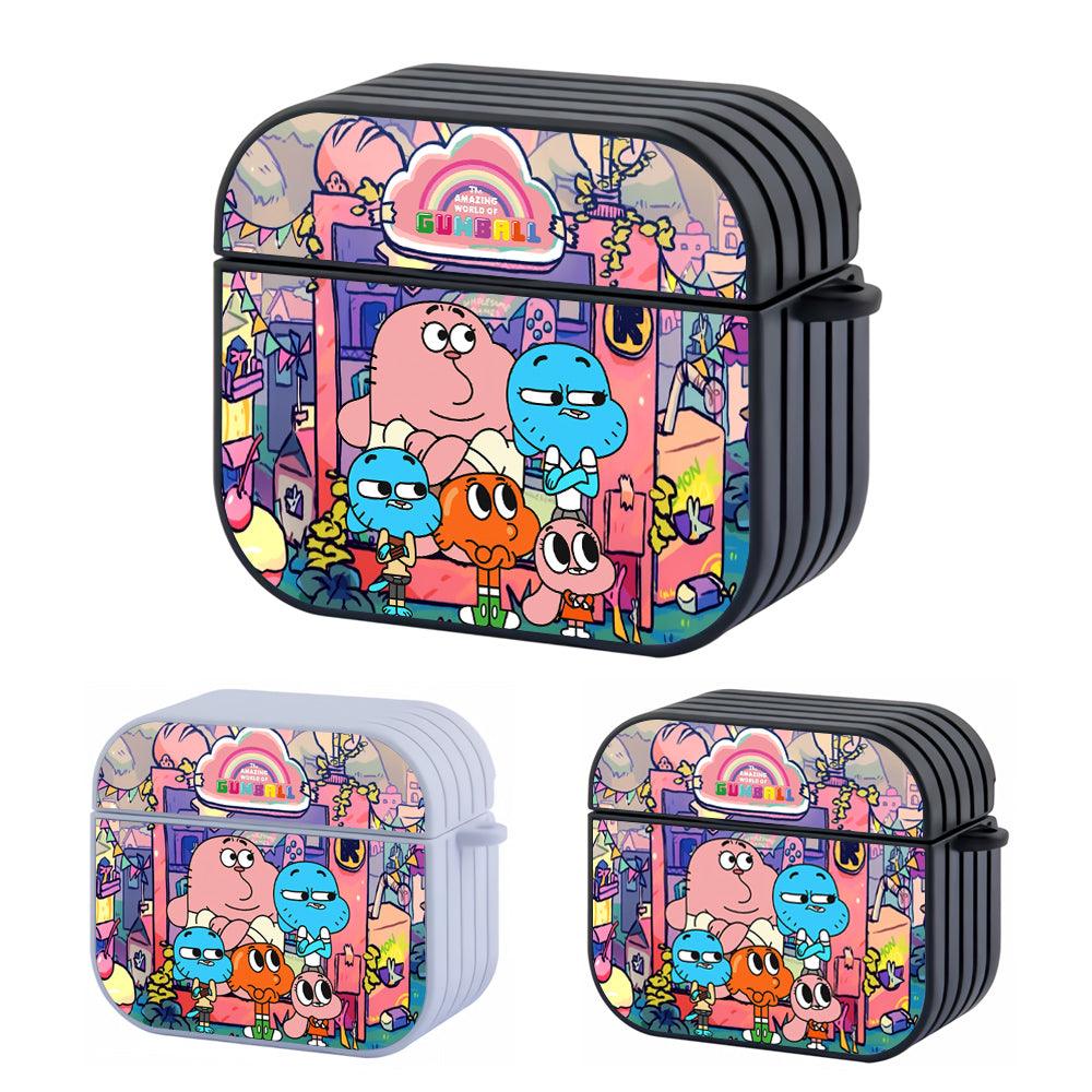 Gumball Family Night Vacation Apple Airpods 4 Case