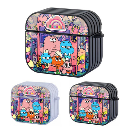 Gumball Family Night Vacation Apple Airpods 4 Case
