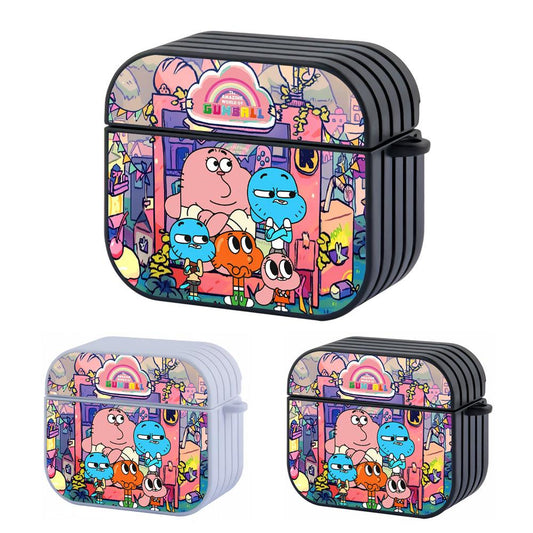 Gumball Family Night Vacation Apple Airpods 4 Case