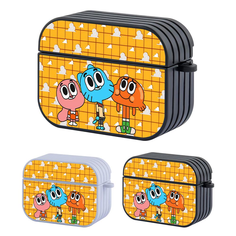 Gumball Fascinated by the Clear Sky Apple Airpods Pro 3 Case-Carneyforia