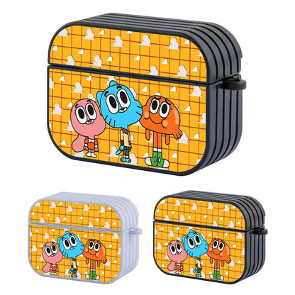 Gumball Fascinated by the Clear Sky Apple Airpods Pro 3 Case-Carneyforia
