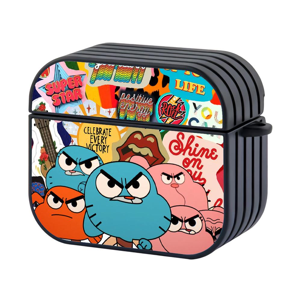 Gumball Integrated Family Apple Airpods 3 Case Black