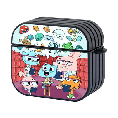 Gumball Is Being Interrogated Apple Airpods 3 Case Black