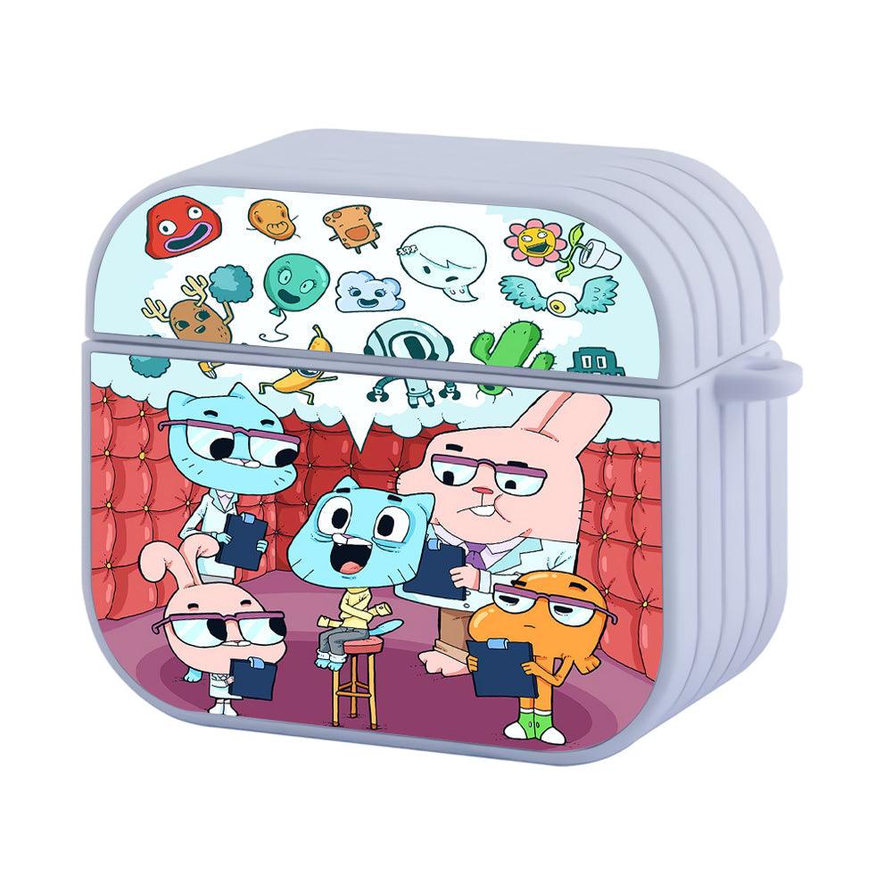 Gumball Is Being Interrogated Apple Airpods 4 Case White