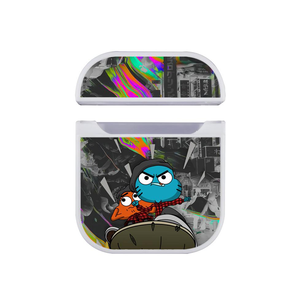Gumball Remember That I am The Rider Apple Airpods Case White