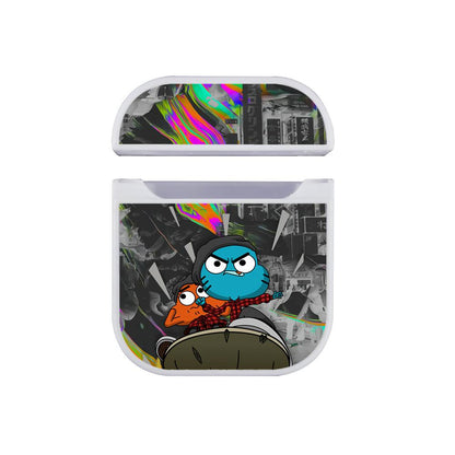 Gumball Remember That I am The Rider Apple Airpods Case White