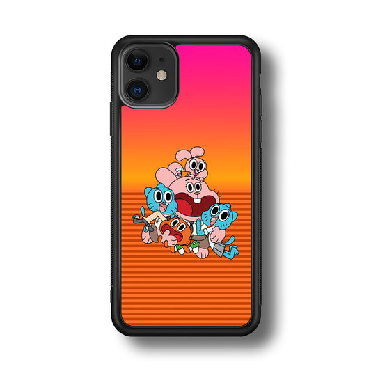 Gumball Scream on Happiness iPhone 11 Case