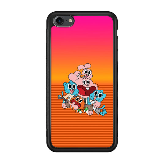 Gumball Scream on Happiness iPhone 7 Case