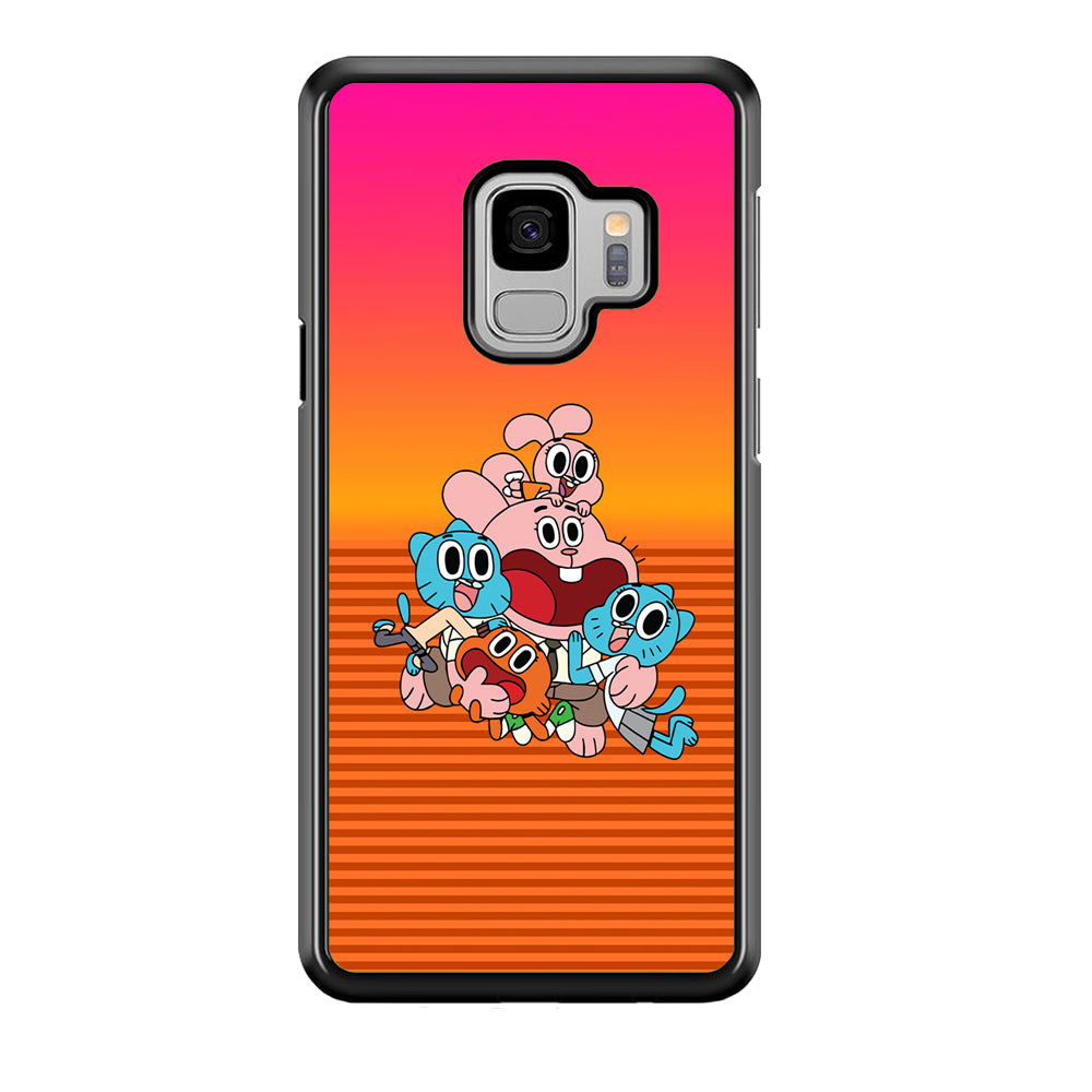 Gumball Scream on Happiness Samsung Galaxy S9 Case