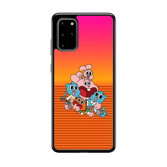 Gumball Scream on Happiness Samsung Galaxy S20 Plus Case