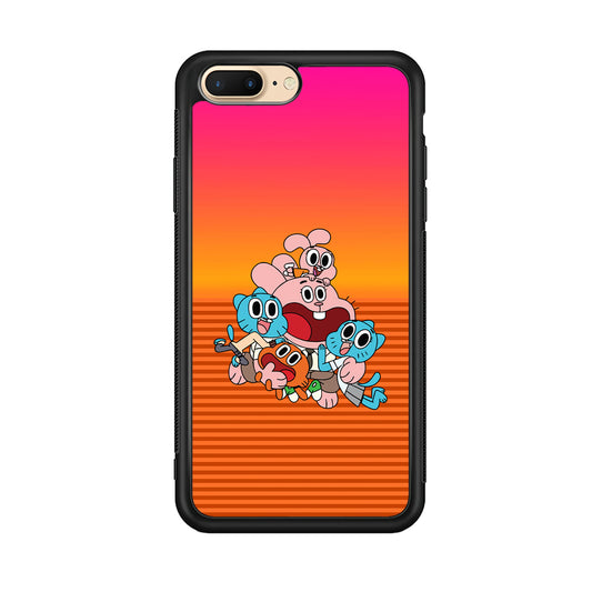 Gumball Scream on Happiness iPhone 8 Plus Case