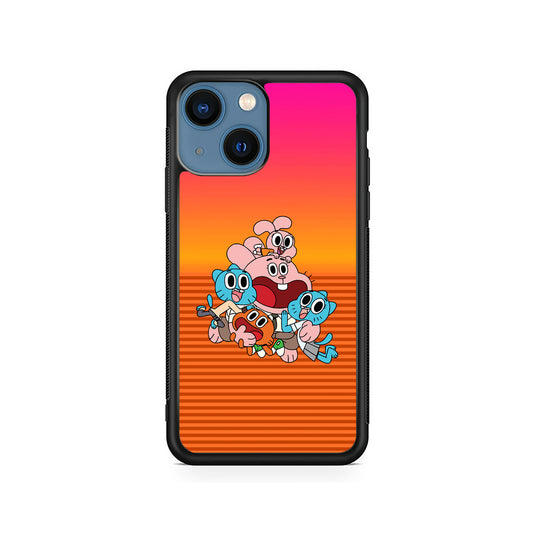 Gumball Scream on Happiness iPhone 14 Plus Case