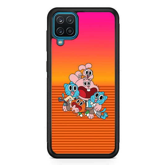 Gumball Scream on Happiness Samsung Galaxy A12 Case