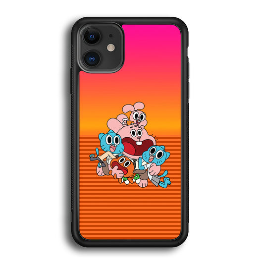 Gumball Scream on Happiness iPhone 12 Case