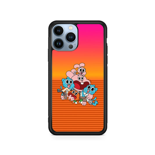 Gumball Scream on Happiness iPhone 14 Pro Case