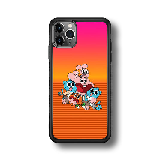 Gumball Scream on Happiness iPhone 11 Pro Case