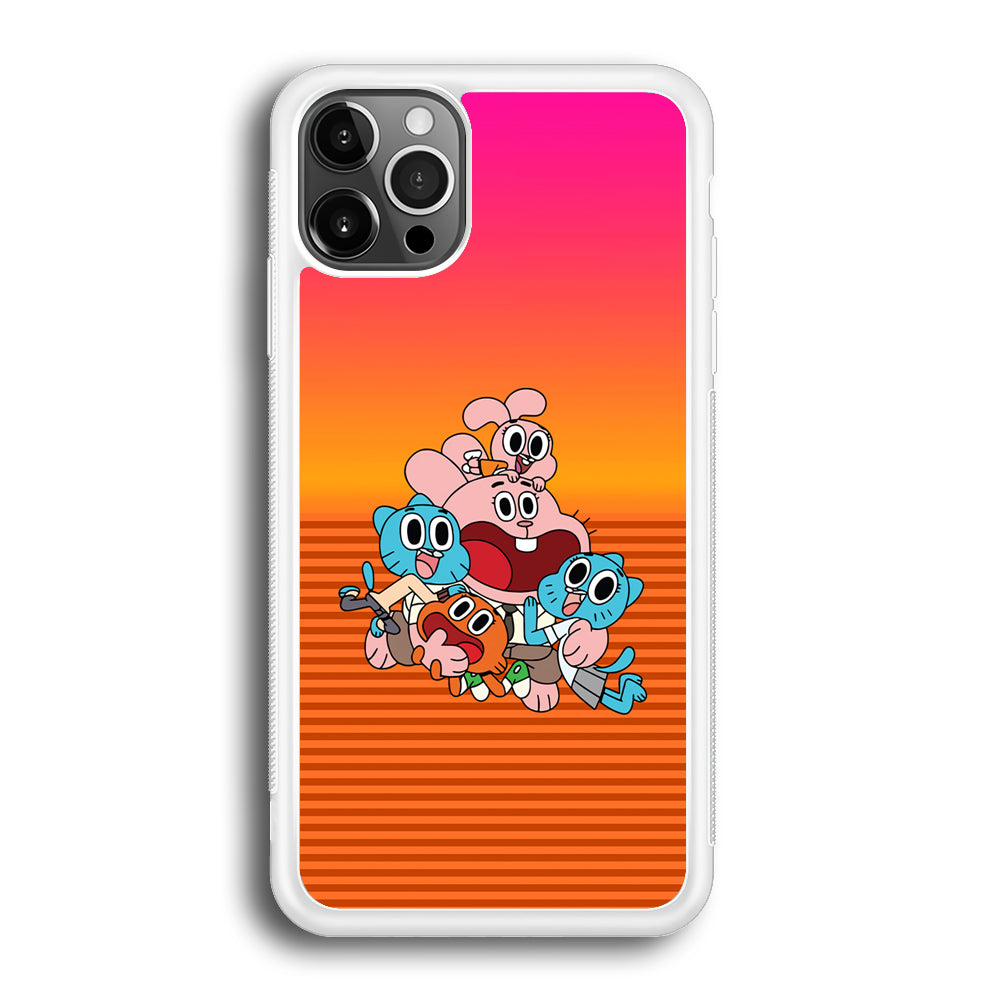 Gumball Scream on Happiness iPhone 12 Pro Case
