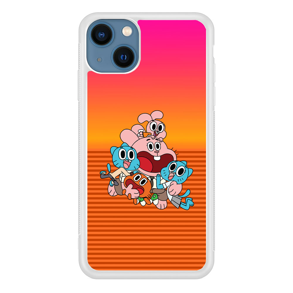 Gumball Scream on Happiness IPhone 13 Case