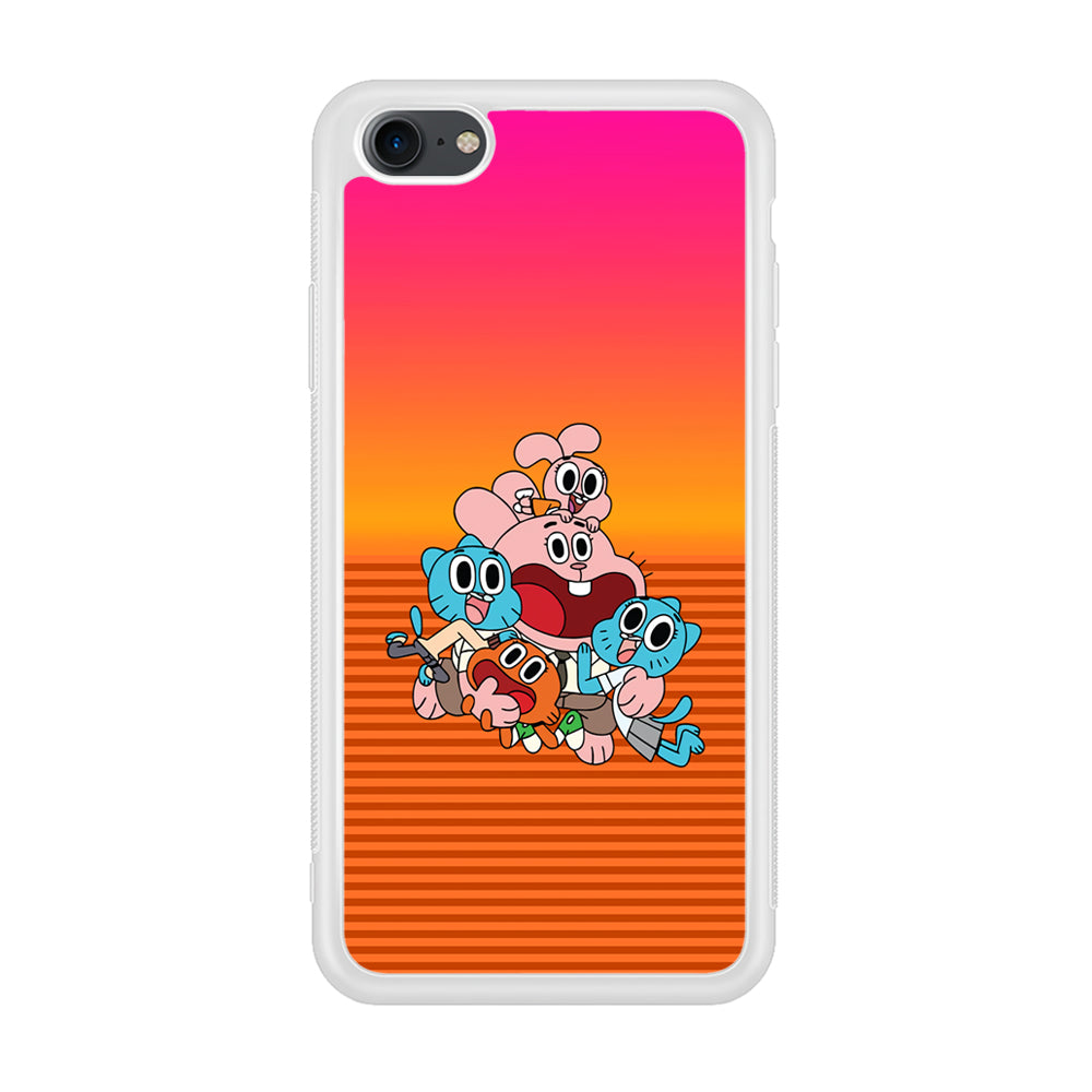 Gumball Scream on Happiness iPhone 7 Case