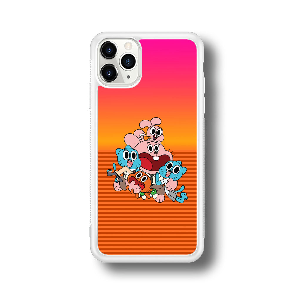 Gumball Scream on Happiness iPhone 11 Pro Case