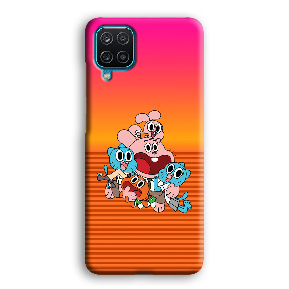 Gumball Scream on Happiness Samsung Galaxy A12 Case