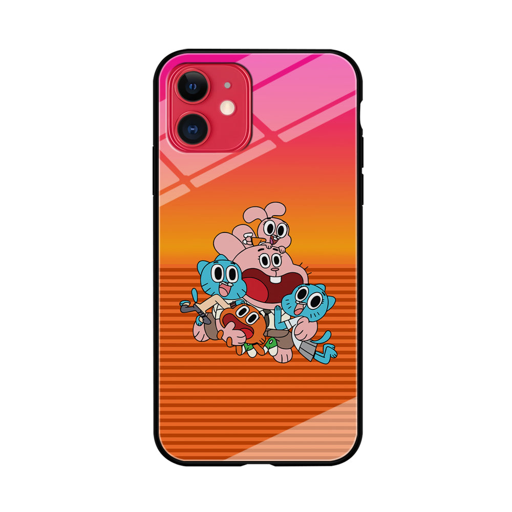 Gumball Scream on Happiness iPhone 11 Case