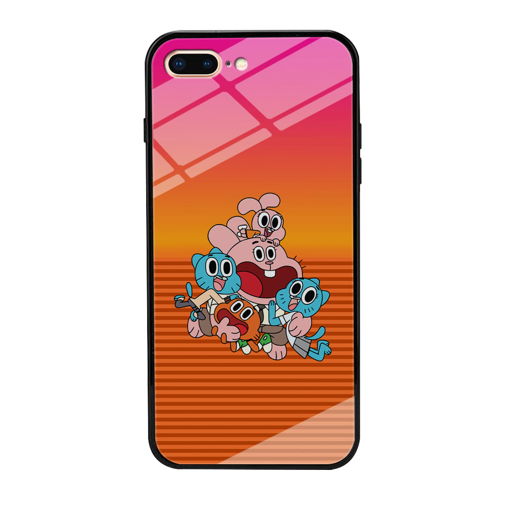 Gumball Scream on Happiness iPhone 8 Plus Case