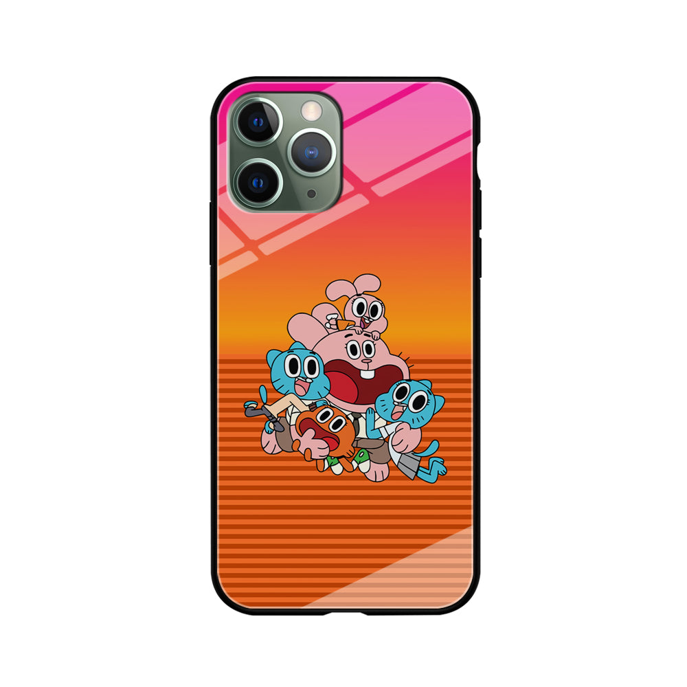 Gumball Scream on Happiness iPhone 11 Pro Case