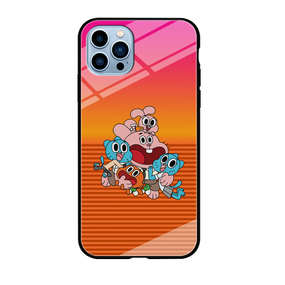 Gumball Scream on Happiness iPhone 12 Pro Case