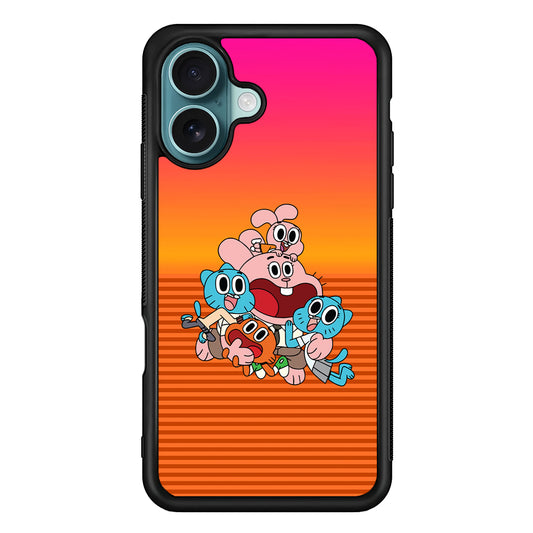 Gumball Scream on Happiness iPhone 17 Case