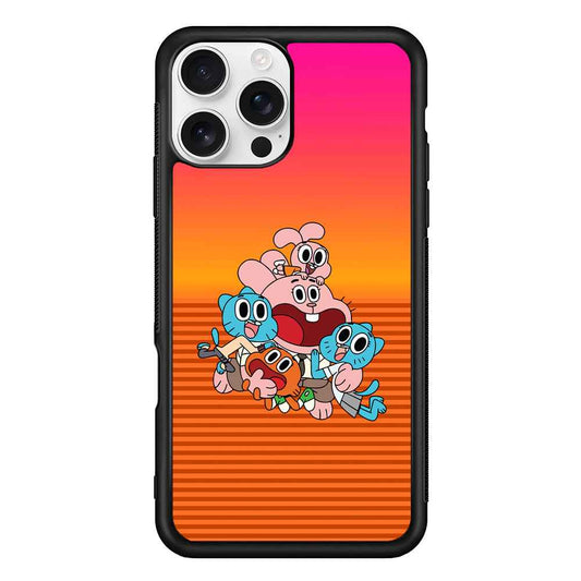 Gumball Scream on Happiness iPhone 16 Pro Case