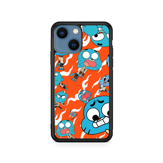 Gumball Shock Face iPhone 14 Plus Case