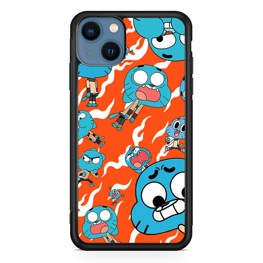 Gumball Shock Face iPhone 15 Plus Case - Carneyforia
