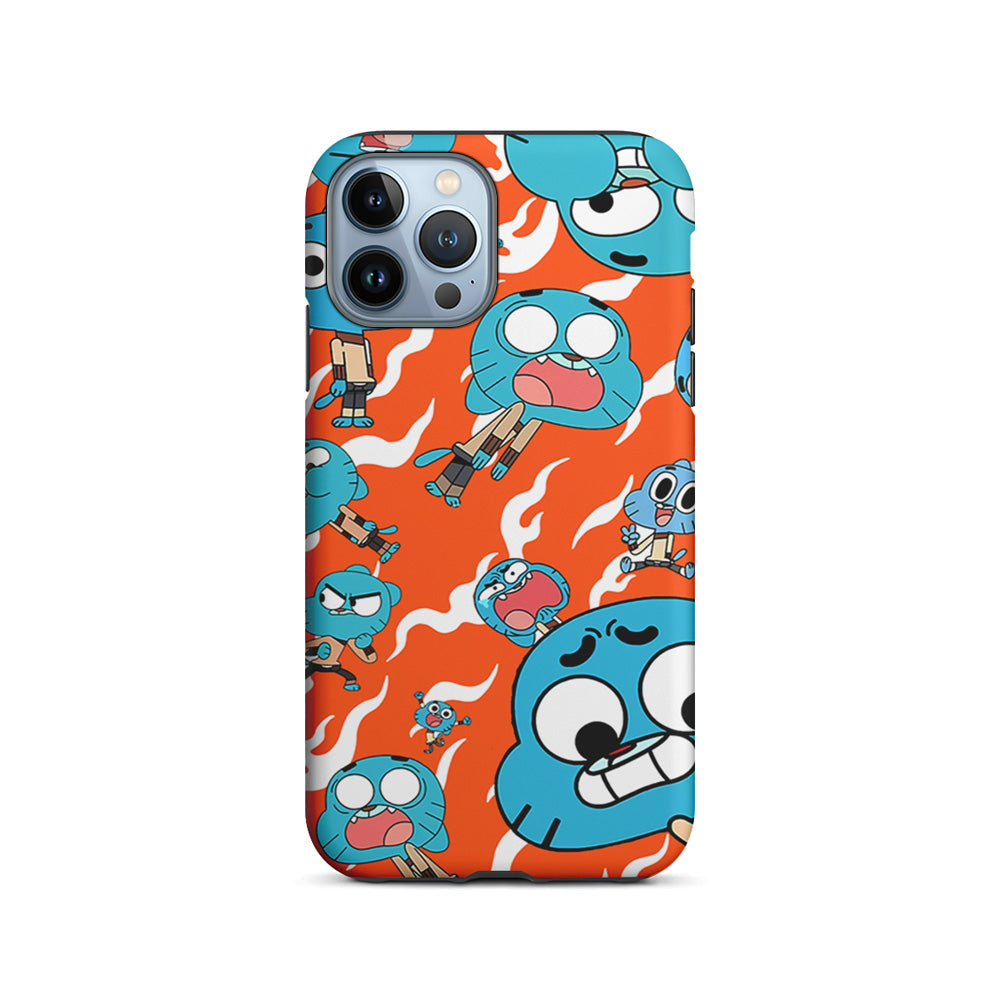 Gumball Shock Face iPhone 14 Pro Max Case