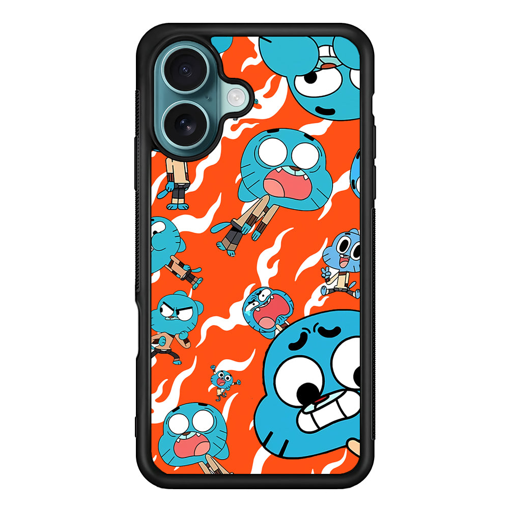 Gumball Shock Face iPhone 17 Case
