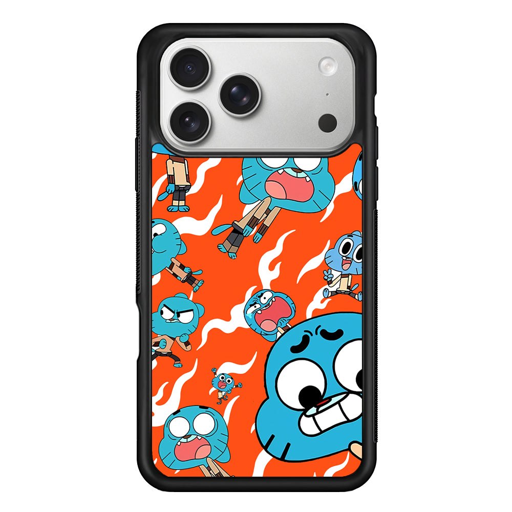 Gumball Shock Face iPhone 17 Pro Max Case