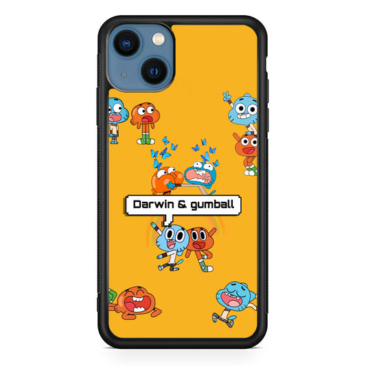 Gumball and Darwin iPhone 15 Plus Case - Carneyforia