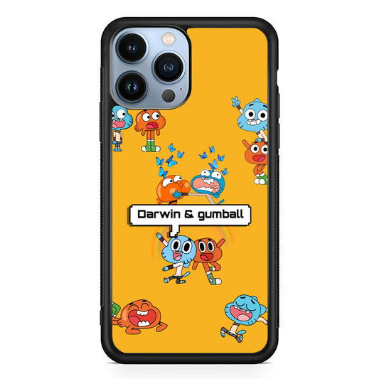 Gumball and Darwin iPhone 15 Pro Case - Carneyforia