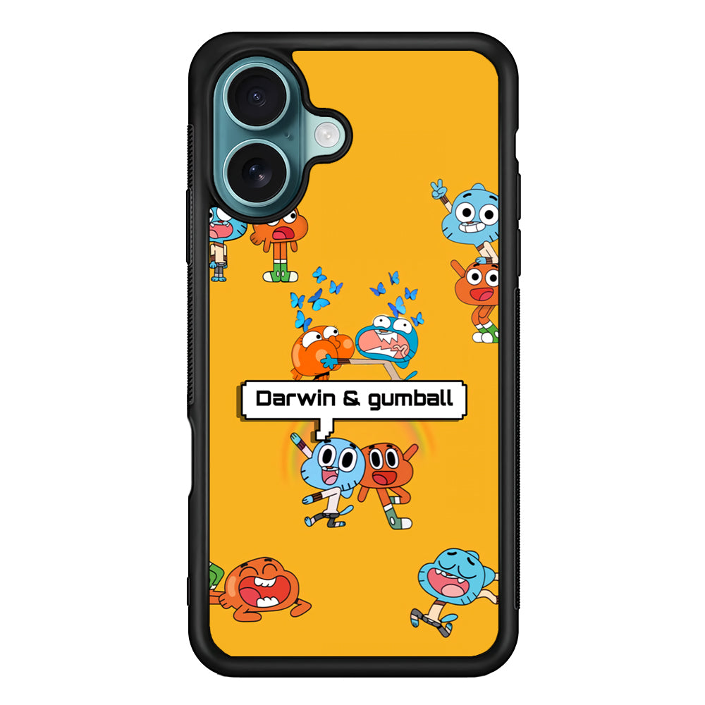 Gumball and Darwin iPhone 17 Case